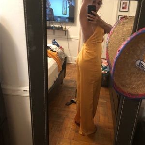 Yellow jumpsuit